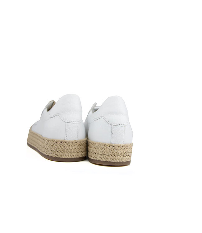 Gabor Sneaker Weiss Cervo Jute
