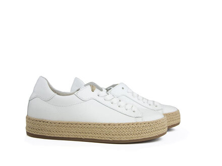 Gabor Gabor Sneaker Weiss Cervo Jute Gabor Gabor Sneaker Weiss Cervo Jute