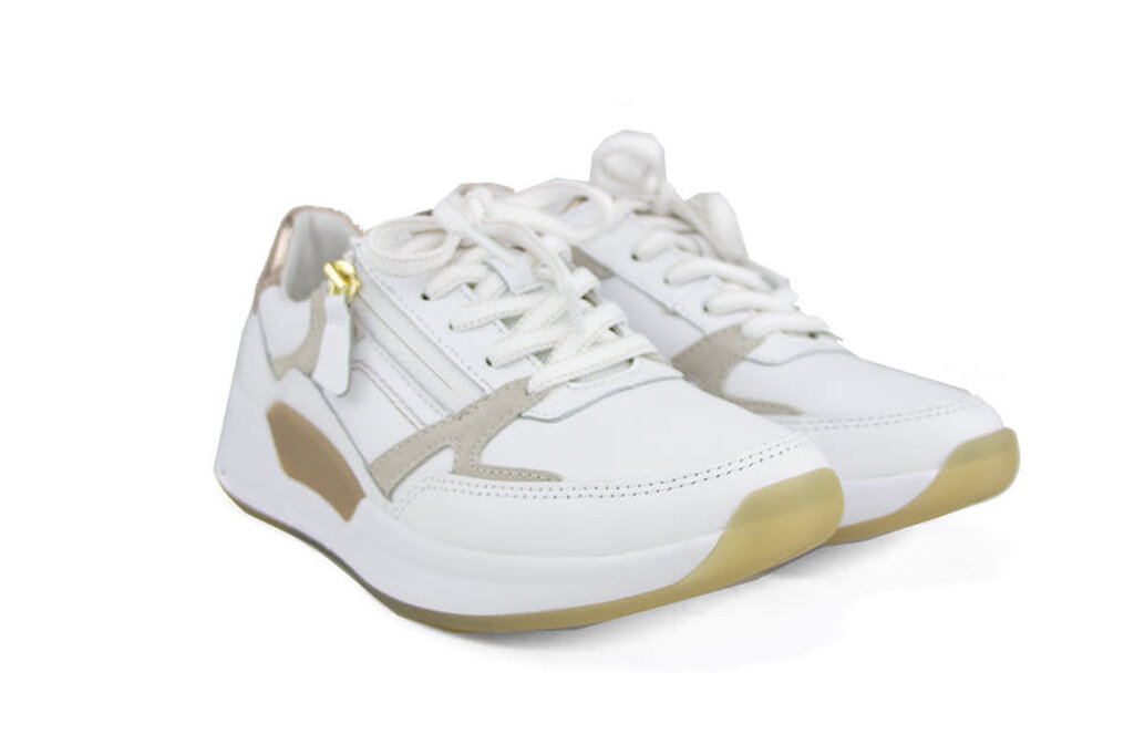 Gabor Gabor Rolling Soft Sneaker Weiss Oasi Platino