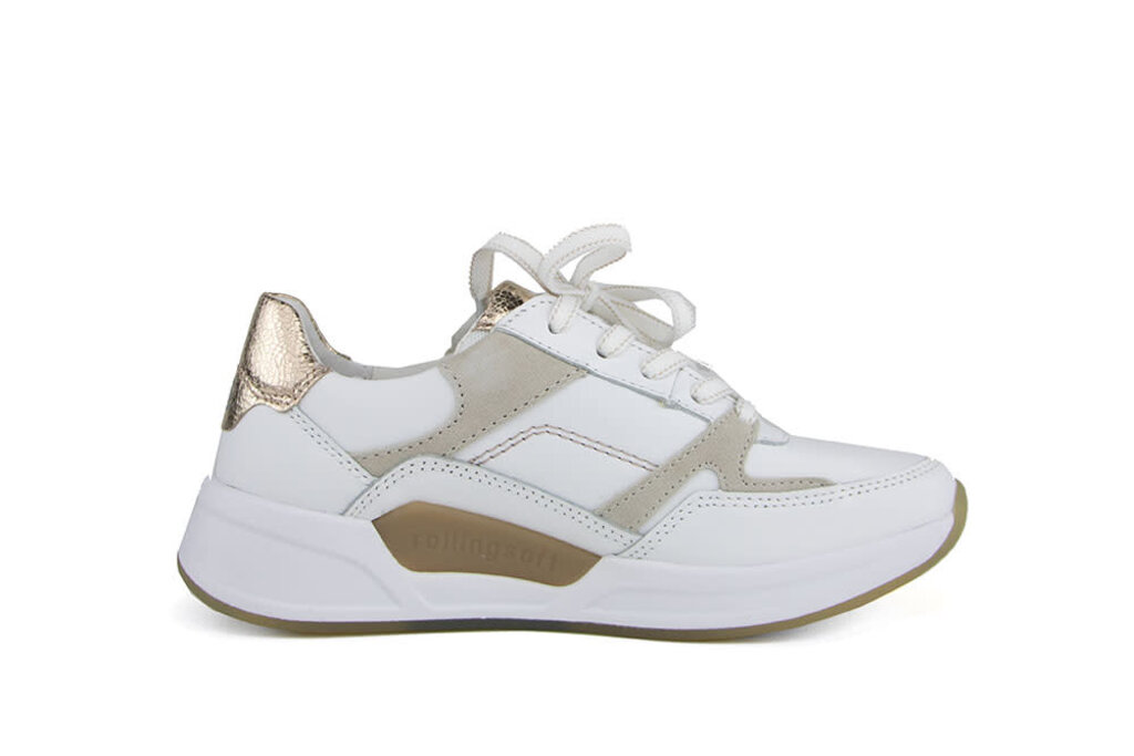 Gabor Gabor Rolling Soft Sneaker Weiss Oasi Platino