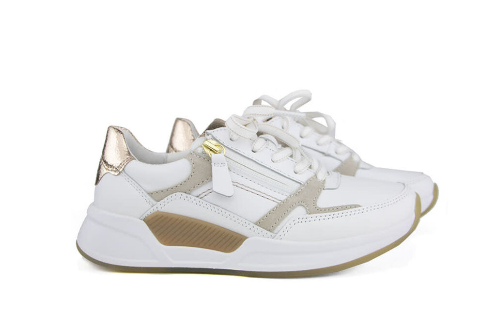 Gabor Gabor Rolling Soft Sneaker Weiss Oasi Platino
