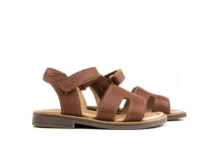 CLIC Clic Sandaal Napa Iris Brandy CLIC Clic Sandaal Napa Iris Brandy