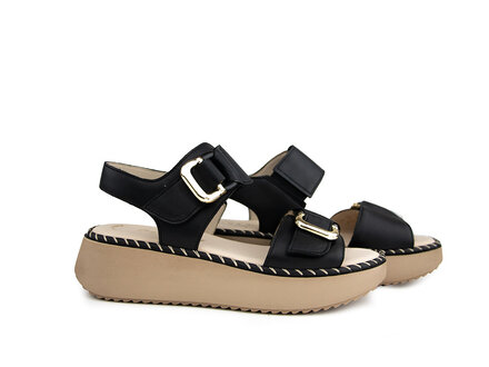 Gabor Gabor Sandaal Schwarz Nappa Gabor Gabor Sandaal Schwarz Nappa