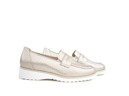 Hassia Hassia Loafer Platin Porzella Sevilla H Hassia Hassia Loafer Platin Porzella Sevilla H