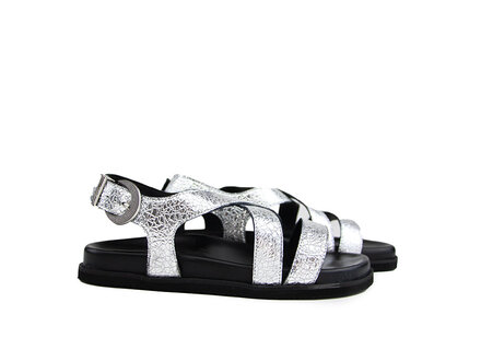 IQÔNIC IQONIC Sandaal Nancy 5 Silver IQÔNIC IQONIC Sandaal Nancy 5 Silver