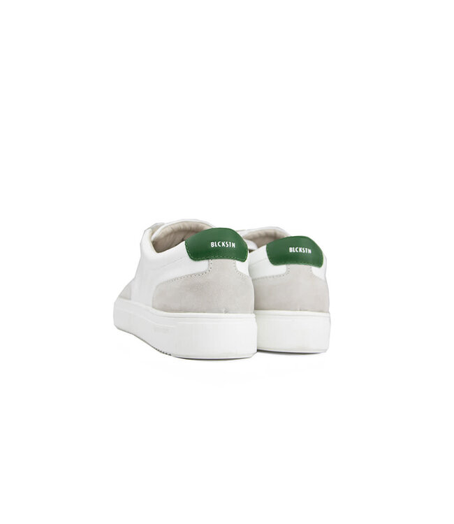Blackstone Sneaker Slate Harper Perf White Green