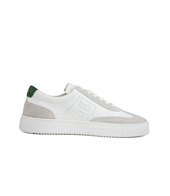 Blackstone Sneaker Slate Harper Perf White Green