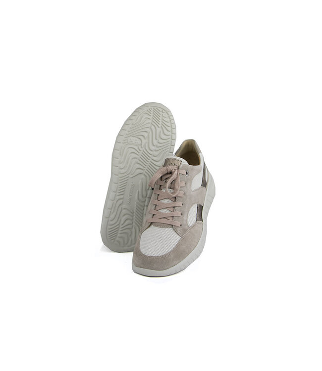 Hartjes Wave Shoe Birke Beige Velour Nappa