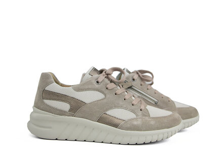 Hartjes Hartjes Wave Shoe Birke Beige Velour Nappa Hartjes Hartjes Wave Shoe Birke Beige Velour Nappa