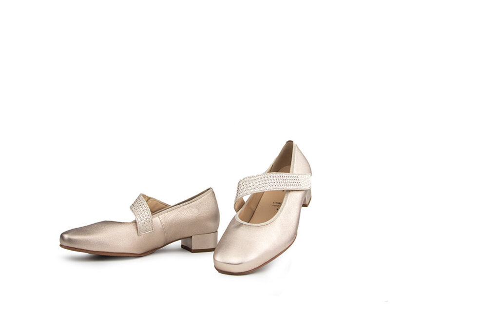 Hassia Hassia Bandschoen Lightbronze Perlato