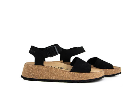 Birkenstock Birkenstock Papillio Glenda Nubuck Black Birkenstock Birkenstock Papillio Glenda Nubuck Black