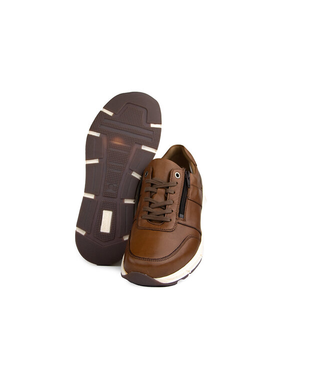 Solidus Sneaker Kai Rake Cognac