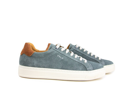Van Lier Van Lier Sneaker Barossa Grijs Blauw Van Lier Van Lier Sneaker Barossa Grijs Blauw