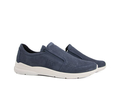 Ecco Ecco  Irving Perf Slip On Marine Ecco Ecco  Irving Perf Slip On Marine