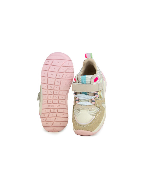 Shoesme Trainers Beige Pink
