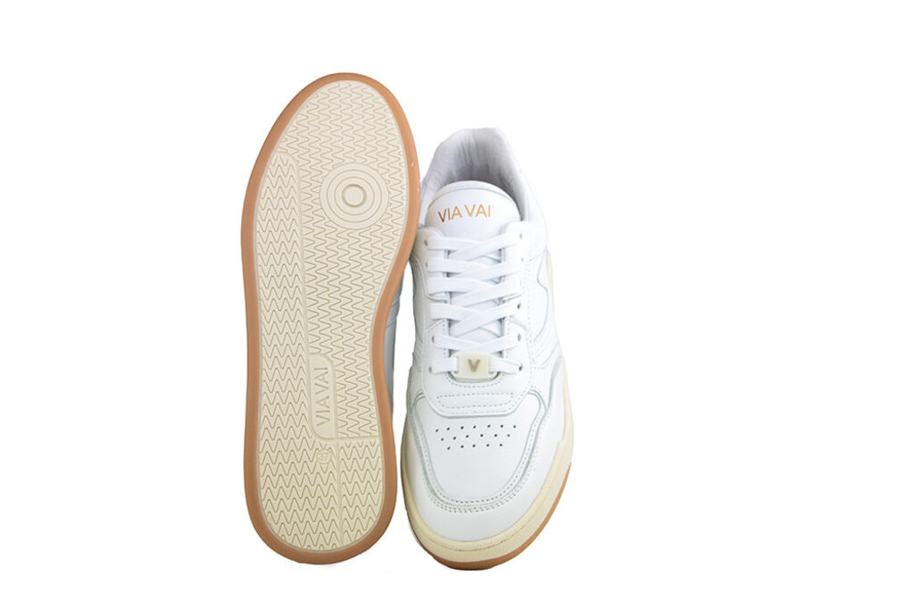 Via Vai Via Vai Sneaker Sam Levi Vitello Bianco