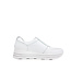 Waldlaufer Sneaker Lana Hirsch Weiss Silber