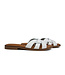 O My Sandals Slipper Vaqueta Blanco White