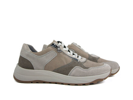 Waldläufer Waldlaufer Sneaker John Grey Beige Peltro K Waldläufer Waldlaufer Sneaker John Grey Beige Peltro K