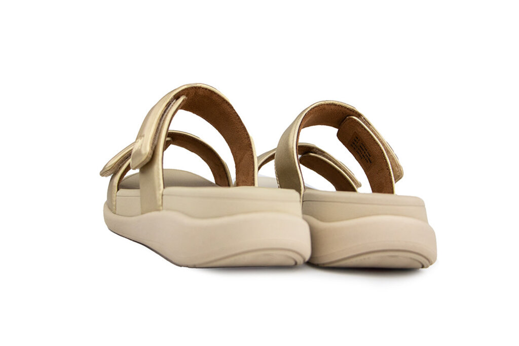 FitFlop FitFlop F-Mode Go Adjustable Flatform Platino