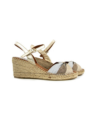 Viguera Viguera Espadrille Combi Metal