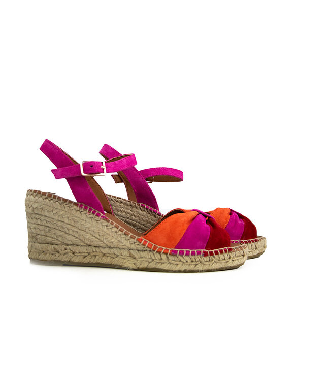 Viguera Espadrille Combi Fuego