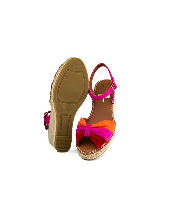 Viguera Espadrille Combi Fuego