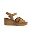 Gabor Sandaal Sleehak Walnut Suede
