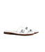 O My Sandals Slipper Blanco White