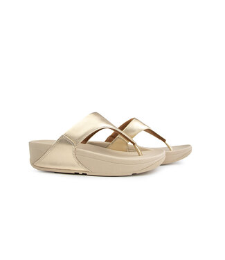 FitFlop FitFlop Lulu Leather Toepost Platino