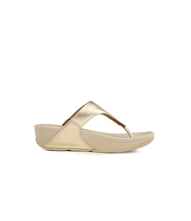 FitFlop FitFlop Lulu Leather Toepost Platino