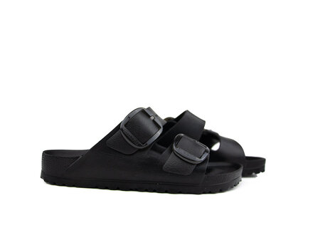 Birkenstock Birkenstock Arizona Big Buckle EVA Black Narrow Birkenstock Birkenstock Arizona Big Buckle EVA Black Narrow