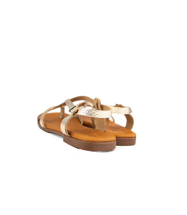 O My Sandals Sandaal Doya Champagne