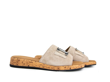 Gabor Gabor Slipper Oasi Suede Kurk G Gabor Gabor Slipper Oasi Suede Kurk G