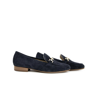 Ara Ara Loafer Bit Blau Kalbvelour