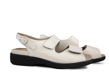 Solidus Solidus Sandaal Lia Cross Platino Solidus Solidus Sandaal Lia Cross Platino