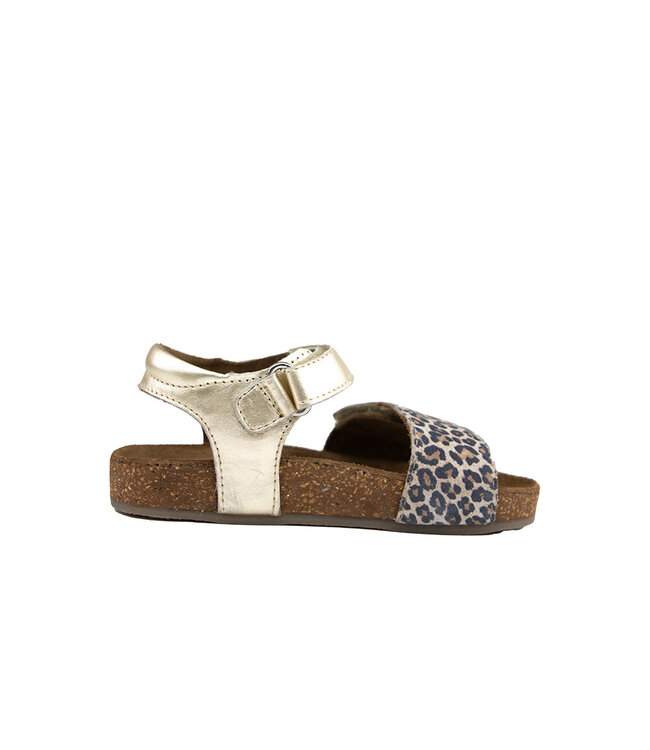 Pinocchio Sandaal Platina Panter Combi