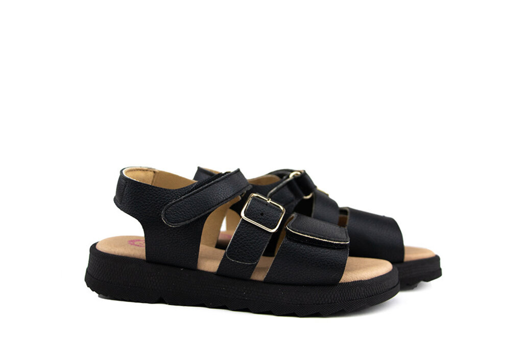 Develab Develab Sandaal Black Nappa