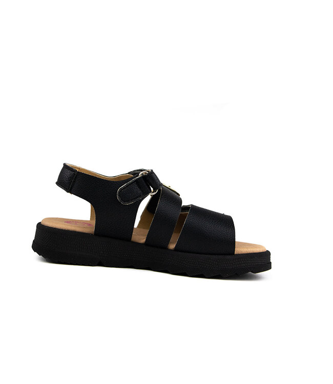 Develab Sandaal Black Nappa