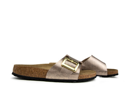 Birkenstock Birkenstock Catalina Cushion Buckle Graceful Taupe Birkenstock Birkenstock Catalina Cushion Buckle Graceful Taupe