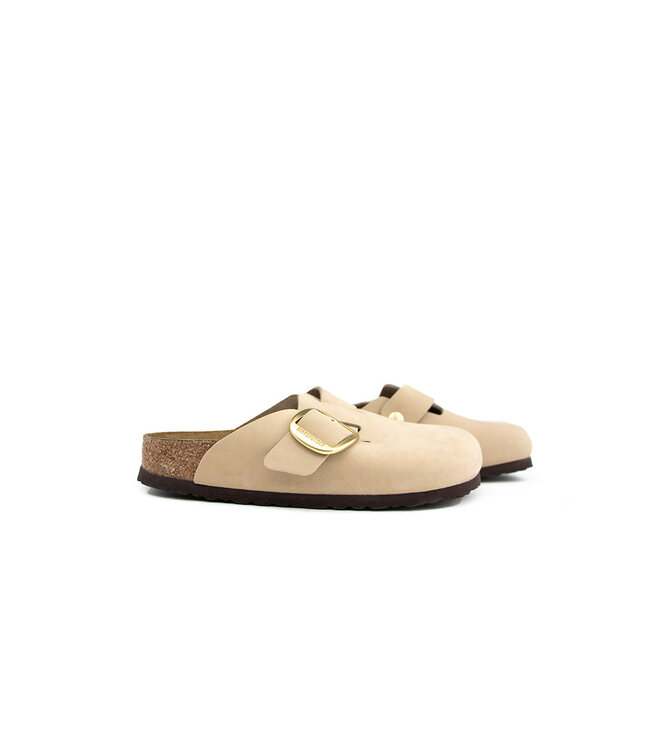 Birkenstock Boston Big Buckle Sandcastle Narrow