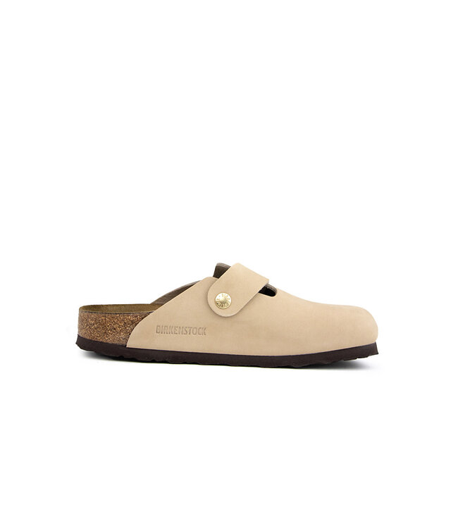 Birkenstock Boston Big Buckle Sandcastle Narrow