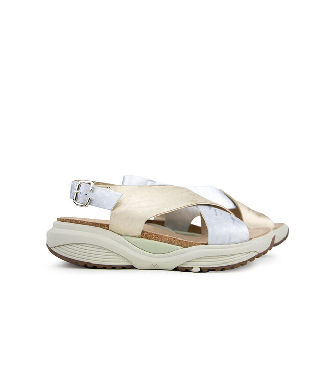 Xsensible Sandaal Corfu Metallic Combi