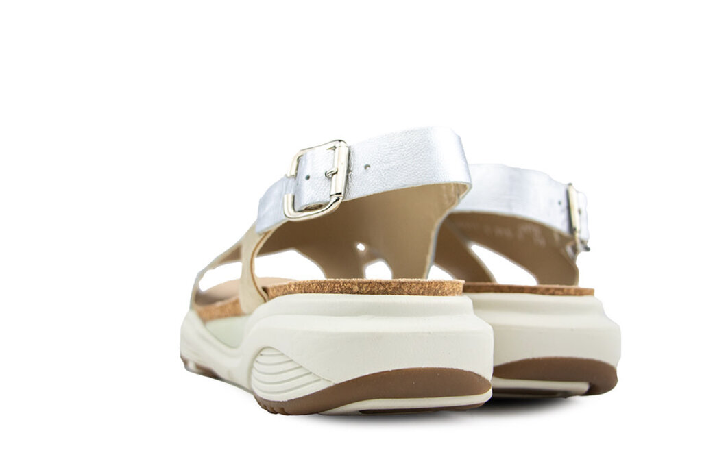 Xsensible Xsensible Sandaal Corfu Metallic Combi