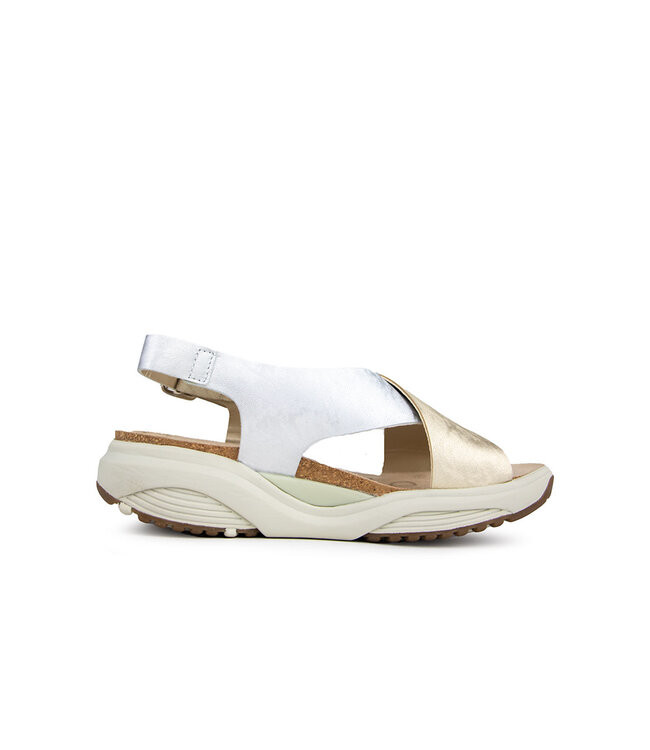 Xsensible Sandaal Corfu Metallic Combi