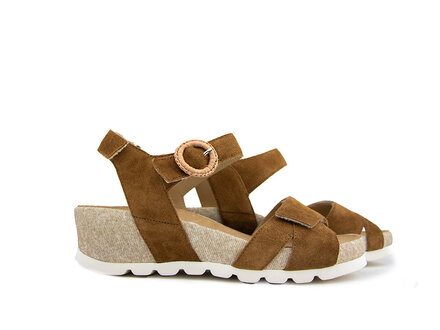 Durea Durea Sandaal Cognac Zand K Durea Durea Sandaal Cognac Zand K