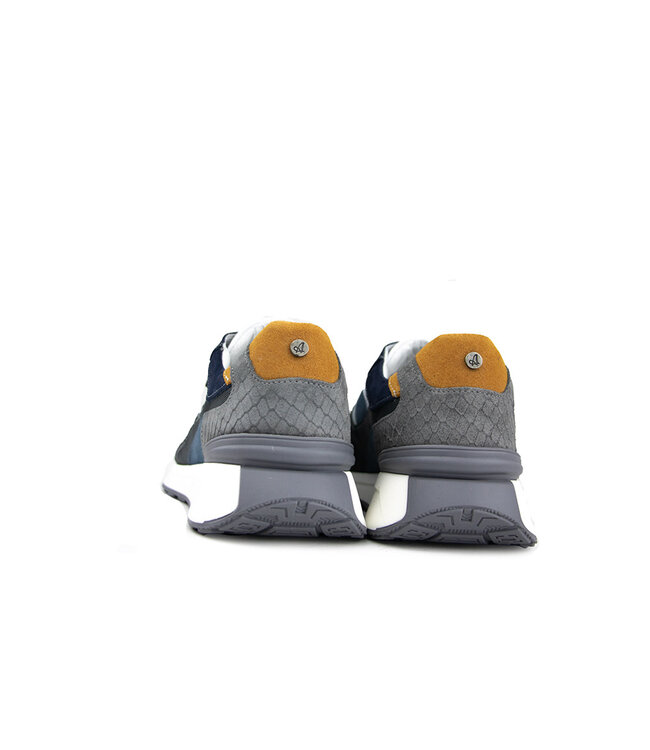 Australian Sneaker Kyoto Blue Grey Yellow