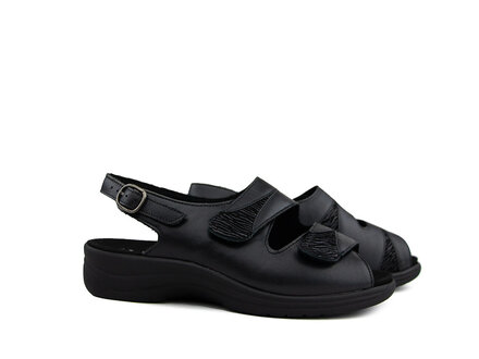 Solidus Solidus Sandaal Moni Paris Schwarz M Solidus Solidus Sandaal Moni Paris Schwarz M