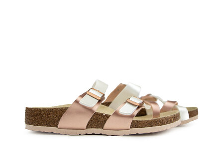 Birkenstock Birkenstock Mayari Kids Electric Pearl Copper Narrow Birkenstock Birkenstock Mayari Kids Electric Pearl Copper Narrow