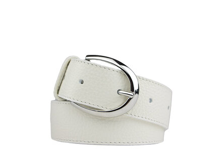 HAN HAN Riem Odette Wit Zilver HAN HAN Riem Odette Wit Zilver